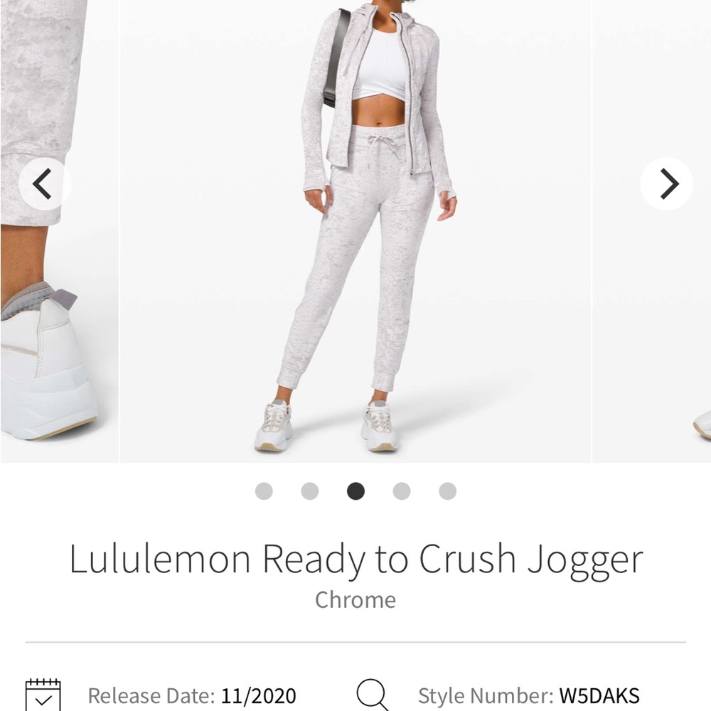 lululemon athletica Women's Chrome Jogger Pants